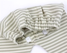 Lil Atelier moss grey stribede bukser